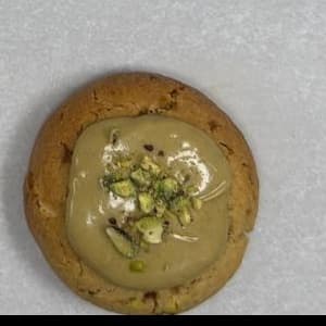 Cookie de Pistacho Natural y Chocolate Blanco